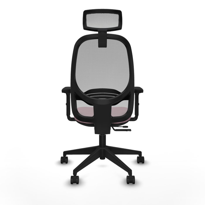 PIQUERAS Y CRESPO Silla de oficina Cilanco con mecanismo Sincro/Traslack Rosa y Gris PIQUERAS Y CRESPO Silla de oficina Cilanco con mecanismo Sincro/Traslack Rosa y Gris
