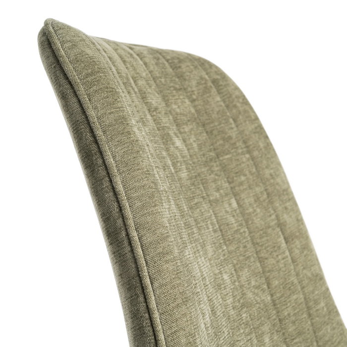 Silla Verde Tejido-Metal Contract 50 X 60 X 85 cm (Set de 4)