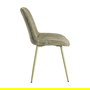 Silla Verde Tejido-Metal Contract 50 X 60 X 85 cm (Set de 4)
