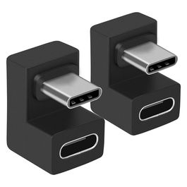 EQUIP Adaptador USB-C a USB-C 2er Pack, 10Gbps, 100W PD, Carga Rápida y Transferencia de Datos