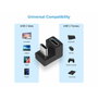 Equip Adaptador USB-C de 180 grados 10Gbps 100W PD (Pack de 2)