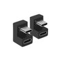 Equip Adaptador USB-C de 180 grados 10Gbps 100W PD (Pack de 2)