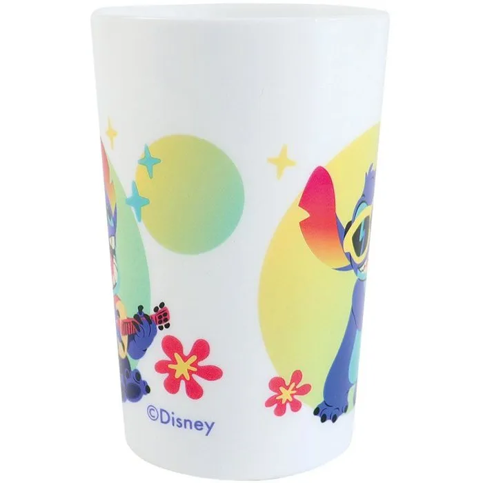 Fun House Juego de Vajilla DISNEY Lilo y Stitch FUN3524550066387 - 2 Vasos, 2 Platos Llanos (Ø22 cm), 1 Plato Hondo (Ø16 cm), Cubiertos y Botella de Agua