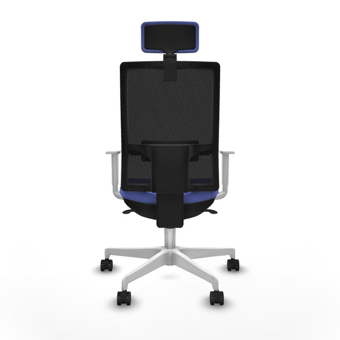 PIQUERAS Y CRESPO Silla de oficina Horna con mecanismo Sincro, Azul claro y Negro PIQUERAS Y CRESPO Silla de oficina Horna con mecanismo Sincro, Azul claro y Negro
