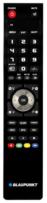 Blaupunkt Mando Programable Universal 4 en 1 para Smart TV con Cable USB Incluido