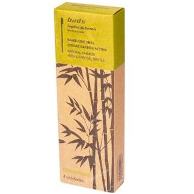 BADS Cepillo Dental Bamboo Medio Pack de 4 unidades BADS Cepillo Dental Bamboo Medio Pack de 4 unidades