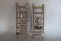 DKD Home Decor Decoración MDF Escalera Surtido 2 Colores