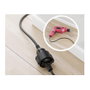 Equip Cable de Alimentación CEE7/7 a CEE7/3 1,8 m Negro