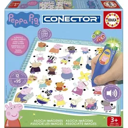 Educa EDU8412668202184 Conector Junior Juego Educativo Electrónico Peppa Pig Interactivo A Partir de 3 Años