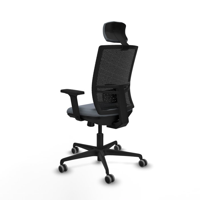 PIQUERAS Y CRESPO Silla de oficina Yunquera Gris con Mecanismo Sincro/Traslack PIQUERAS Y CRESPO Silla de oficina Yunquera Gris con Mecanismo Sincro/Traslack