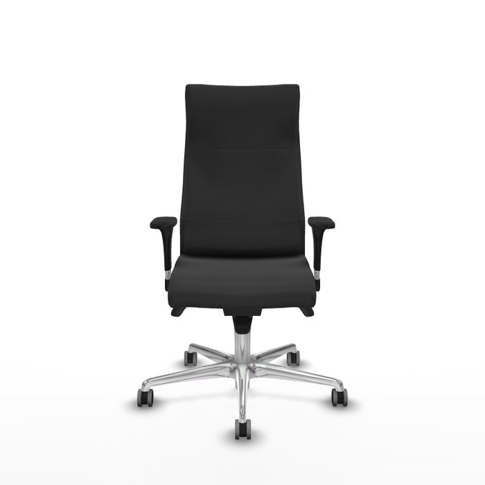 PIQUERAS Y CRESPO Sillón Albacete Gris Oscuro con Mecanismo Sincro y Base de Aluminio PIQUERAS Y CRESPO Sillón Albacete Gris Oscuro con Mecanismo Sincro y Base de Aluminio