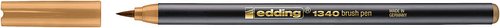 Rotulador Fibra Edding 1340 Brushpen Ocre (Set de 10) Rotulador Fibra Edding 1340 Brushpen Ocre (Set de 10)