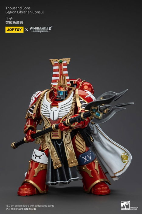Joy Toy (CN) Warhammer The Horus Heresy Thousand Sons Legion Librarian Consut 1/18