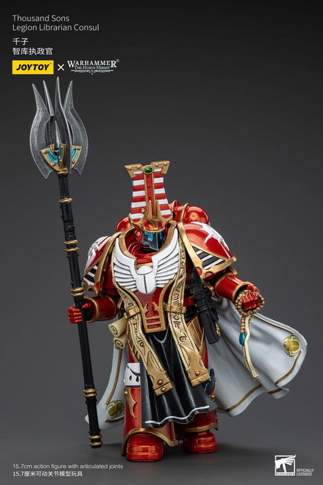 Joy Toy (CN) Warhammer The Horus Heresy Thousand Sons Legion Librarian Consut 1/18