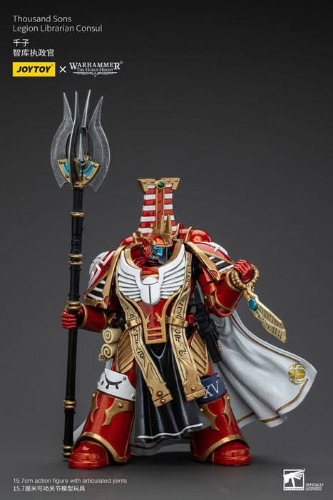 Joy Toy (CN) Warhammer The Horus Heresy Thousand Sons Legion Librarian Consut 1/18