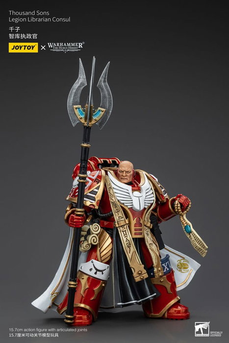 Joy Toy (CN) Warhammer The Horus Heresy Thousand Sons Legion Librarian Consut 1/18