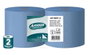 Amoos Papel secamanos industrial 2 capas azul paquete de 2 rollos