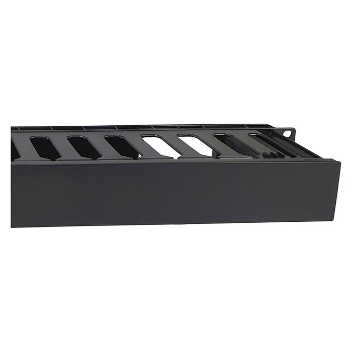 EQUIP Panel de gestión de cables de 19 pulgadas con placa trasera desmontable EQUIP Panel de gestión de cables de 19 pulgadas con placa trasera desmontable