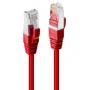 Lindy Cable Cat 6 S/FTP LSZH 0.5m Rojo