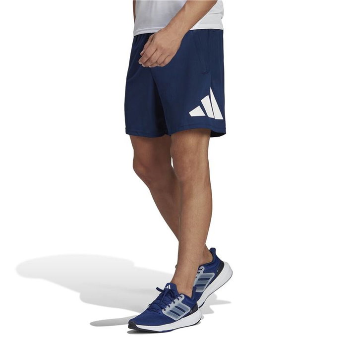 Pantalones Cortos Deportivos para Hombre Adidas Train Essentials Azul XL
