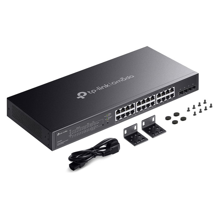 TP-Link Omada SG2428LP Switch Gestionado Gigabit Ethernet PoE+ 24 Puertos Montaje en Rack