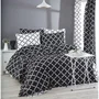 Juego de Cama - ASI8683742032472 - Funda Nórdica 220x240 cm + 2 Fundas Almohada 60x60 cm - 100% Algodón Reforzado - Negro