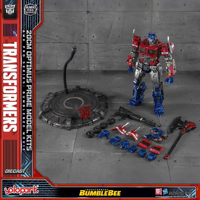 Yolopark Transformers: Bumblebee Maqueta Plastic Model Kit AMK PRO Series Optimus Prime