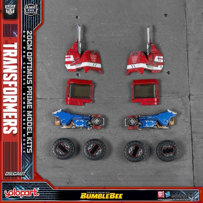 Yolopark Transformers: Bumblebee Maqueta Plastic Model Kit AMK PRO Series Optimus Prime