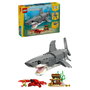 LEGO Creator 3 en 1 Feroz Tiburón con Cofre del Tesoro 31381