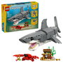 LEGO Creator 3 en 1 Feroz Tiburón con Cofre del Tesoro 31381