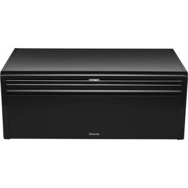 Brabantia Panera plegable Front cuadrada, negro mate