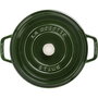 Staub Cocotte Redonda de Hierro Fundido 24 cm Verde Albahaca