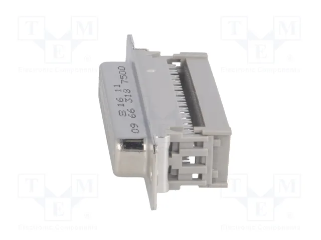 HARTING Conector D-Sub 25 Pines Hembra IDC Recto