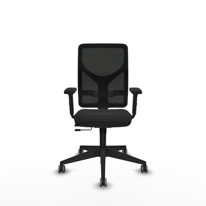 PIQUERAS Y CRESPO Silla de oficina Motilla Negro con Mecanismo Sincro/Traslack PIQUERAS Y CRESPO Silla de oficina Motilla Negro con Mecanismo Sincro/Traslack