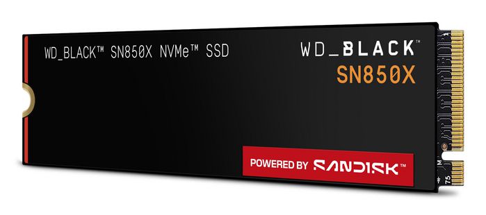 Western Digital WD_BLACK SN850X SSD NVMe M.2 PCIe 4.0 para Gaming, 4 TB, con velocidades de hasta 7300 MB/s, Negra