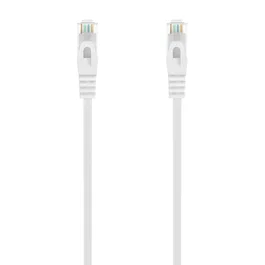 AISENS A145 0593 Cable de Red Latiguillo Cat6a UTP RJ45 10GbE 500MHz, 0.5m, Blanco, LSZH, Conectores Macho, 24 AWG Cobre, PoE Compatible