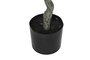 DKD Home Decor Árbol de Eucalipto Verde con Base de Cemento 80x80x220 cm