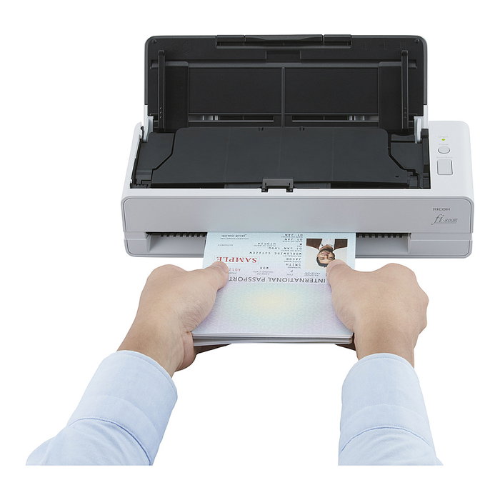 Fujitsu fi-800R Escáner de documentos con ADF y alimentación frontal Fujitsu fi-800R Escáner de documentos con ADF y alimentación frontal