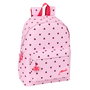 Mochila Escolar Minnie Mouse Naive Rosa 31 x 43 x 13 cm