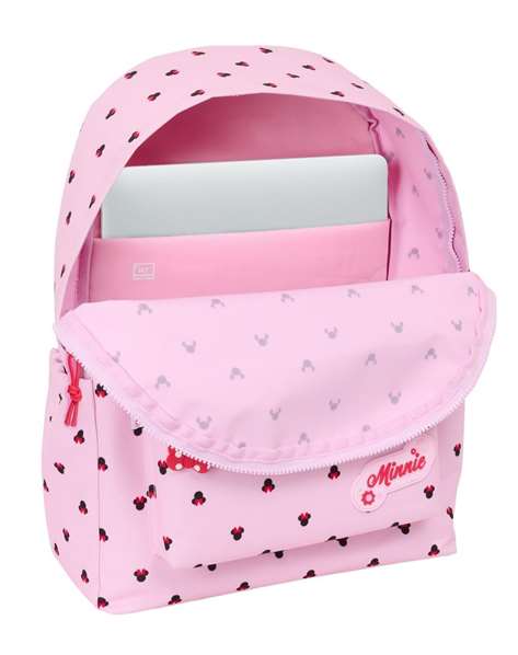 Safta Mochila Minnie Mouse Naive para portátil 14.1'' 31x43x13cm
