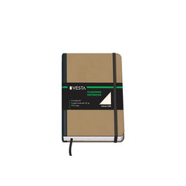 Cuaderno Vesta Nature A6 96H 80Gr. Liso Con Goma
