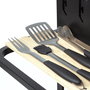 Aktive Set de 4 accesorios para barbacoa Barbecue