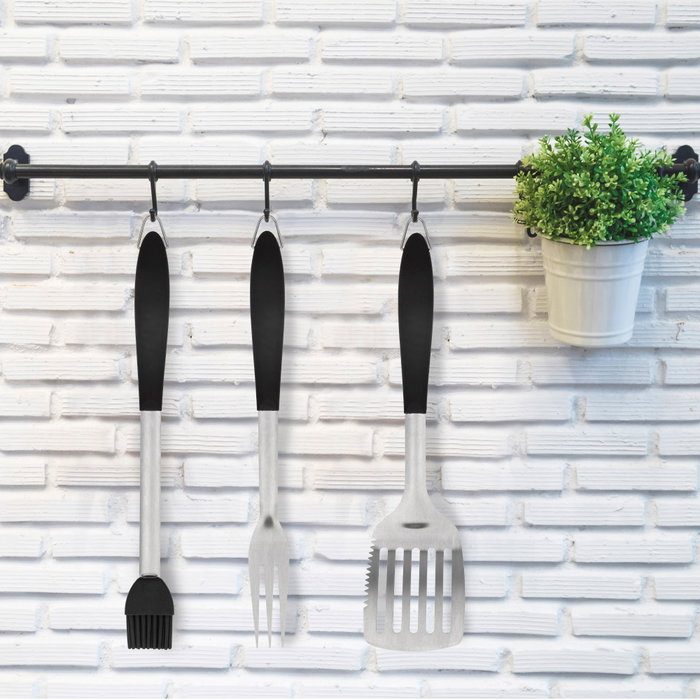 Aktive Set de 4 accesorios para barbacoa Barbecue