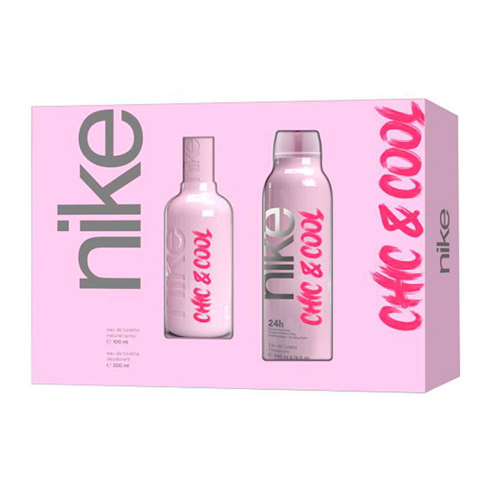 Nike Estuche Woman Chic & Cool Colonia 100 ml + Desodorante Spray 200 ml Nike Estuche Woman Chic & Cool Colonia 100 ml + Desodorante Spray 200 ml