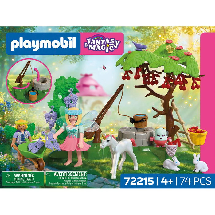 Playmobil Jardín de Hadas con Potro de Unicornio 72215