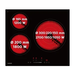 Haeger Placa de Vitrocer Mica VH-003.002A