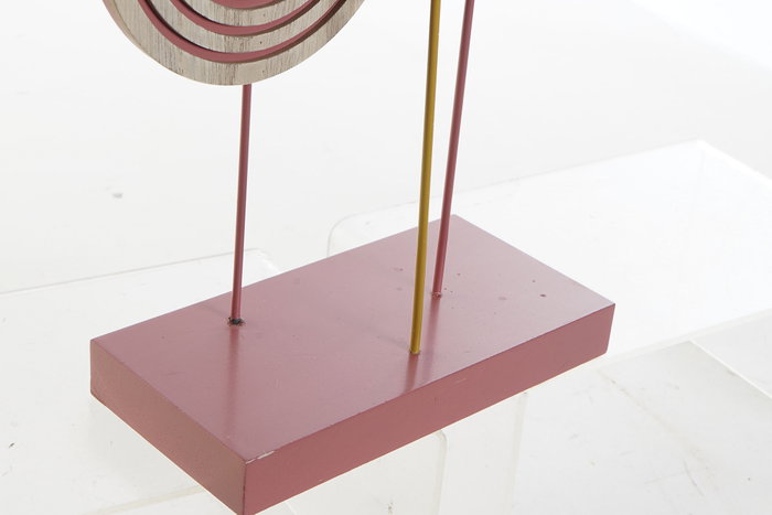 DKD Home Decor Decoración MDF Rosa 20x10x50 cm