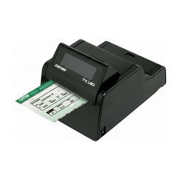 CUSTOM TK180 Impresora de Etiquetas Térmica, Transferencia Térmica, 8.25 cm de Ancho, 200 mm/s, 300 x 300 DPI, USB/Ethernet/RS-232, Negro - Belegdrucker