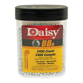 Daisy Bolas de Acero Premium Grade BB Calibre 4.5 mm (.177) - Bote 2400 Unidades