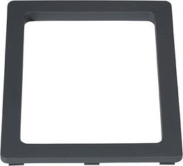 PROBBAX - PB-1031-GRY - Inserto Mix & Match de apertura rectangular para tapa PB-1030 - 28,3 x 23 x 1,8 cm - Gris